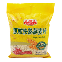 理想（IDEAL） 理想牌 原粒快熟燕麦片 1.5kg 袋装 营养谷物 即食麦片 膳食纤维