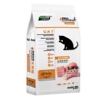 伊萨游猎民族全猫期奶糕猫粮五种鱼食材2.5kg化解毛球呵护肠胃5斤