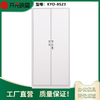 开元映象办公储物存包多功能带锁对开门两门钢制文件柜资料柜档案柜KYD-8523