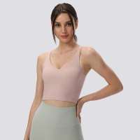 蒙洛里克运动内衣女跑步防震夏季外穿美背健身bra背心专业训练瑜伽服文胸