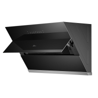 美的 黑色侧吸型烟机 触控+挥手 一级能效 23风量大吸力 CXW-280-CZ23J