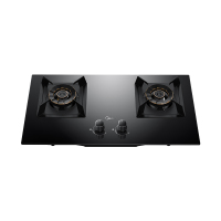 美的 JZT-X52X 嵌入式燃气灶 钢化玻璃 双头 天然气 一级能效 联动 天然气12T