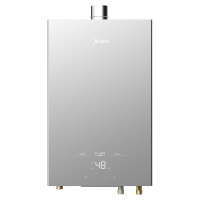 美的 JSQ30-XP6 恒温式燃气热水器 玄武灰 天然气 12T 电辅加机械防冻