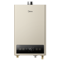 美的 JSQ27-ZC1 摩卡金 恒温式燃气热水器 摩卡金 14升 天然气(12T) 电辅加机械防冻