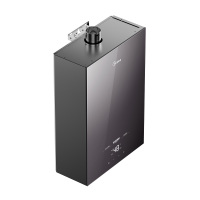 美的 JSQ34-XM1 Pro 恒温式燃气热水器 迷楼灰-锦缎 18升 天然气(12T) 电辅加机械防冻(活动样机)