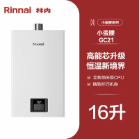 林内燃气热水器家用天然气安全洗澡16升GC21