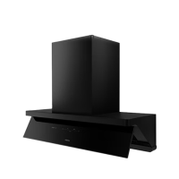 老板(Robam)[小黑镜L1]大吸力侧吸式油烟机 超薄平嵌顶侧一体 智能挥手27风量1200Pa超大静压65X7-L1