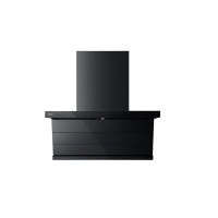 老板(Robam)[小黑翼D1U]超薄顶侧双吸真平嵌 抽油烟机27.5风量7字型大吸力烟灶联动27A17-D1U