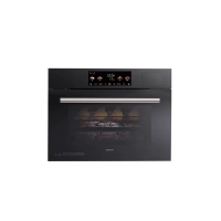 老板(Robam)变频大蒸汽盐系火山盐黑嵌入式蒸烤箱一体机55L搪瓷自清洁C90D-G1