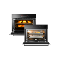 老板(Robam)嵌入式蒸箱烤箱独立控温家用专业40L电蒸箱+40L搪瓷电烤箱S273X+R073X