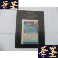 正版旧书Japanese Works of Art,Prints,Paintings and Screens 纽约苏富