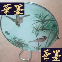 正版旧书上海产灯塔牌201.200毫米镀铬园镜1个(未用).