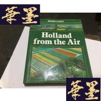 正版旧书HOLLAND FROM THE AIR(荷兰的空气)八开彩色荷兰风光画册巨厚G-M-S-D