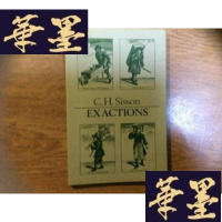 正版旧书C.H.SISSON EXACTIONS[横征暴敛 英文版]F-G-S-S