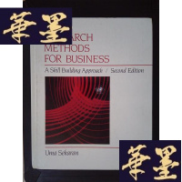 正版旧书Research Methods for Business: A Skill Building Approach