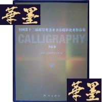 正版旧书全国第十三届群星奖美术书法摄影作品集:书法卷Y-D-S-D