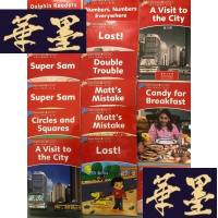 正版旧书牛津少儿海豚读本 第二级 13册+光盘4张全(每本都用过了,写的有答案 打了对号)W-B-Y