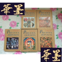 正版旧书《宝藏―中国西藏历史文物 第1--5册》大16开精装. 英文版.H-Z-L