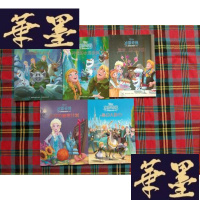 正版旧书冰雪奇缘爱的魔法美绘本【5本和售】H-Z-L