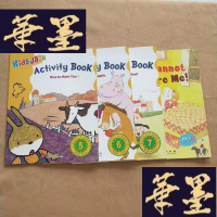 正版旧书杰克.凯迪儿童英语 LEVEL 1:5、6、7、8(4本合售)看过的,有的缺贴纸J-M-S-D