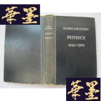 正版旧书[英文版] 诺贝尔奖金论文物理 第3册 nobel lectures physics 1942 1962J-A-
