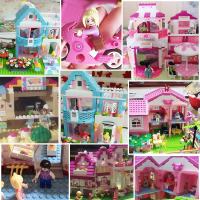乐高积木女孩子系列公主梦积木拼装6女童7玩具8别墅9城堡10岁益智 假日别墅(底板+7公仔+拆件器)