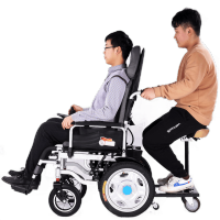 好哥电动轮椅标准宽度附加配置老款坐式载人-双人拖车[不单卖-跟轮椅一起拍]