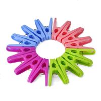 [强力夹]塑料夹袜子晾衣架夹子衣服夹子防风晾晒衣夹被子内衣夹