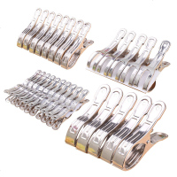 大夹子不锈钢晾被子小号凉衣服夹子晾衣夹晒衣防风夹子衣架晒被子