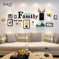 北欧风格客厅装饰画简约现代沙背景墙装饰挂画餐厅走廊墙面壁画