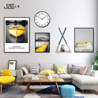 现代简约北欧ins风格客厅装饰画创意组合挂画大气沙背景墙壁画