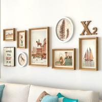 卧室床头装饰画客厅欧式大气餐厅北欧风格儿童房美式组合墙画挂画