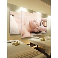 眉眼唇纹绣店半永久院养生馆会所装饰品挂画创意广告墙面墙壁