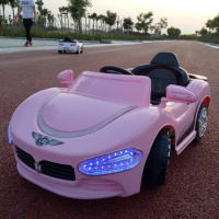 婴儿童电动车四轮可坐遥控汽车1-3岁2-4摇摆童车宝宝玩具车可坐人