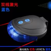 自行车激光尾灯LED单车夜骑警示灯山地车后尾灯死飞尾灯光线灯山地自行车单车零件配件骑行装备变速车A