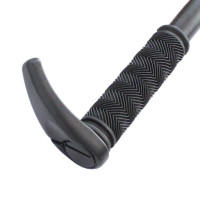 铝合金一体成型山地车刀锋把套副把水滴副把扁牛角把手可锁死自行车把手配水纹橡胶把套山地车自行车单车配件