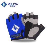 骑行手套自行车手套硅胶半指手套吸湿排汗运动手套男透气防滑手套