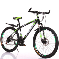 24寸26寸山地自行车成人男女变速双碟刹减震学生单车越野城市赛车