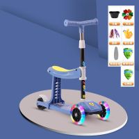 2020新款儿童滑板车可坐可骑滑行车1-3-6-8岁玩具车大童滑行车