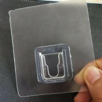 [套餐送肥皂盒]免打孔无痕浴室厨房泥墙挂厕所洗手间塑料置物架 绿色 1个贴片[只有一个肥皂盒贴片木有盒