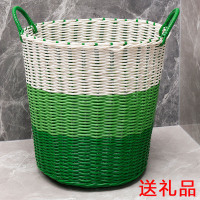 脏字篓装喽塑料脏衣篮大号洗衣篮脏收纳筐脏衣桶收衣服框家用软塑 XL(41*30*38)特大号 粉色渐变