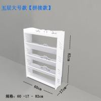 家用欧式口迷你多层鞋架简易省空间小号斜款多功能鞋柜经济型G 五层大号[拼接款]