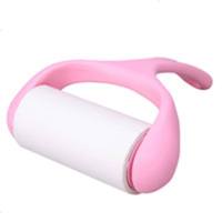 1个手柄+3卷纸粘毛器衣物粘尘纸吸毛器黏毛沾毛滚筒清洁除尘器 1个手柄+1卷纸