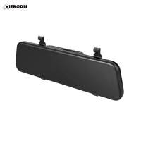 vieruodis新款流媒体行车记录仪 高清后视镜10寸全屏前后双镜头倒车影像