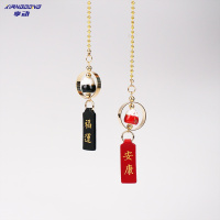 享动汽车挂件 车内吊饰新款猫金色车内挂饰潮可爱漂亮内饰 猫+福运安康