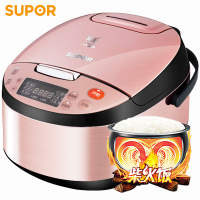 苏泊尔(SUPOR) 电饭煲 CFXB40FC33A-75 4L容量 球釜电饭煲 电饭锅 智能预约 加厚陶晶球釜内胆