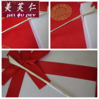 美芙仁纯手工纯银簪子发簪 999纯银发钗 发簪发饰 子午簪头饰 古典