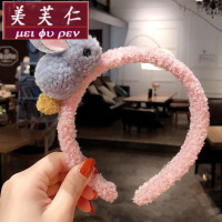 美芙仁饰季可爱气质超萌兔耳朵洗脸百搭外出头箍儿童女孩头饰压发防滑发箍女