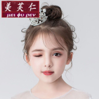 美芙仁饰季韩国女童皇冠头饰儿童公主小孩生日王冠发夹小女孩水钻宝宝发饰