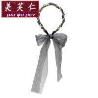 美芙仁饰季发带发箍带飘带丝带头箍仙气扎的绑发女网红发卡女头饰2021年新款